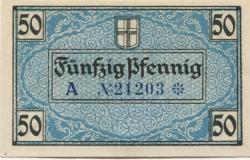 Freiburg - Stadt - 15.2.1919 - 50 Pfennig
