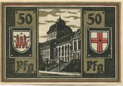 Freiburg - Stadt - September 1921 - 50 Pfennig