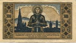 Freiburg - Stadt - 1.10.1922 - 500 Mark
