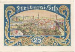 Freiburg (heute: PL-Swiebodzice) - Stadt - September 1921 - 25 Pfennig