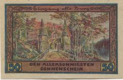 Freiburg (heute: PL-Swiebodzice) - Stadt - September 1921 - 50 Pfennig
