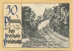 Freienohl (heute: Meschede) - Freiheit - -- - 50 Pfennig