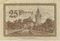 Friedberg - Stadt - 1.3.1919 - 25 Pfennig