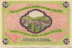 Friedrichroda - Stadt - -- - 50 Pfennig