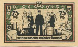 Frose (heute: Seeland) - Gemeinde - -- 75 Pfennig