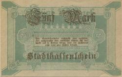 Fürstenwalde - Stadt - 3.12.1918 - 1.2.1919 - 5 Mark 