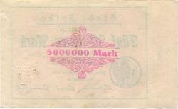 Fulda - Stadt - 15.9.1923 - 5 Millionen Mark 