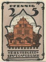 Gadebusch - Stadt - - 31.12.1921 - 25 Pfennig 