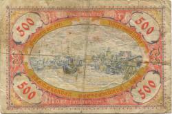 Geestemünde (heute: Bremerhaven) - Stadt - 10.8.1923 - 500000 Mark 