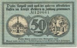 Geldern - Stadt - 9.11.1918 - 50 Pfennig 