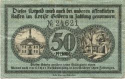 Geldern - Stadt - 9.11.1918 - 50 Pfennig 