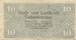 Gelsenkirchen - Stadt und Kreis - 21.7.1923 - 10 Millionen Mark 