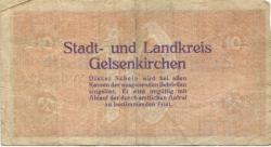 Gelsenkirchen - Stadt und Kreis - 21.7.1923 - 10 Millionen Mark
