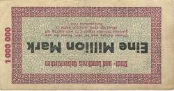 Gelsenkirchen - Stadt und Kreis - 15.8.1923 - 1 Million Mark 