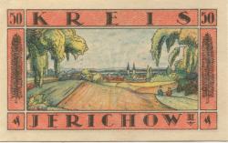 Genthin - Kreis Jerichow II - 1.7.1921 - 1.4.1922 - 50 Pfennig