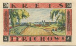 Genthin - Kreis Jerichow II - 1.7.1921 - 1.10.1922 - 50 Pfennig