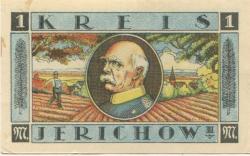 Genthin - Kreis Jerichow II - 1.7.1921 - 1.10.1922 - 1 Mark