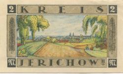 Genthin - Kreis Jerichow II - 1.7.1921 - 1.10.1922 - 2 Mark