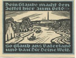 Genthin - Stadt - 1.7.1921 - 25 Pfennig