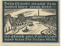 Genthin - Stadt - 1.7.1921 - 25 Pfennig 