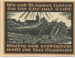 Genthin - Stadt - 1.7.1921 - 50 Pfennig