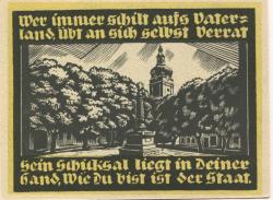 Genthin - Stadt - 1.7.1921 - 2 Mark 