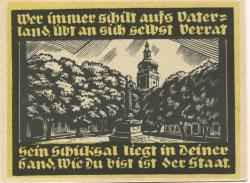 Genthin - Stadt - 1.7.1921 - 2 Mark