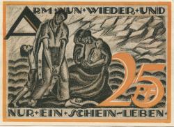 Gera - Stadt - 1.5.1921 - 25 Pfennig