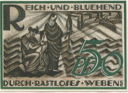 Gera - Stadt - 1.5.1921 - 50 Pfennig 