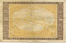 Gernsbach - Stadt - Oktober 1922 - 50 Mark
