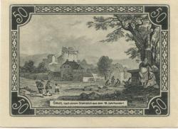 Gerolstein - Eifeler Verkehrsverein eV - 5.12.1921 - 50 Pfennig