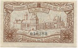 Gilgenburg (heute: PL-Dabrowno) - 1.10.1920 - 10 Pfennig