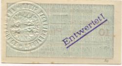 Gladbeck - Gemeinde - 22.4.1917 - 1.9.1917 - 10 Pfennig