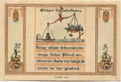 Glatz (heute: PL-Klodzko) - Stadt - - 31.12.1921 - 75 Pfennig