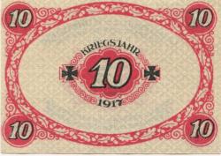 Glauchau - Amtshauptmannschaft - 1917 - 31.12.1918 - 10 Pfennig