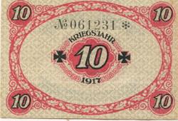 Glauchau - Amtshauptmannschaft - 1917 - 31.12.1918 - 10 Pfennig