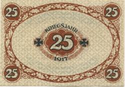 Glauchau - Amtshauptmannschaft - 1917 - 31.12.1918 - 25 Pfennig