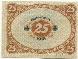 Glauchau - Amtshauptmannschaft - 1918 - 31.12.1919 - 25 Pfennig