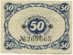Glauchau - Amtshauptmannschaft - 1918 - 31.12.1919 - 50 Pfennig