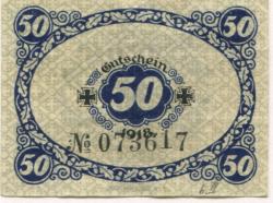 Glauchau - Amtshauptmannschaft - 1918 - 31.12.1919 - 50 Pfennig