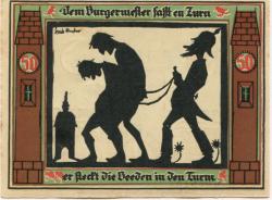 Glauchau - Stadt - 1.5.1921 - 50 Pfennig