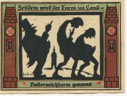 Glauchau - Stadt - 1.5.1921 - 50 Pfennig
