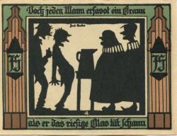 Glauchau - Stadt - 1.5.1921 - 75 Pfennig