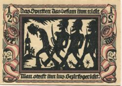 Glauchau - Stadt - 1.6.1921 - 1/2 Mark
