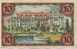 Glogau (heute: PL-Glogow) - Stadt - - 31.12.1920 - 10 Pfennig