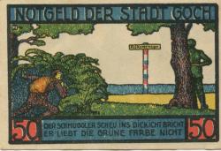 Goch - Stadt - 1.1.1922 - 50 Pfennig