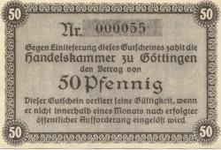 Göttingen - Handelskammer - 26.4.1917 - 50 Pfennig