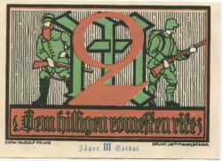 Goslar - Stadt - 2.7.1922 - 31.12.1922 - 2 Mark
