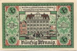 Greiz - Stadt - 5.9.1921 - 50 Pfennig