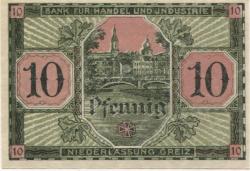 Greiz - Bank für Handel und Industrie, Niederlassung Greiz - 1.1.1919 - Ende 1920 - 50 Pfennig